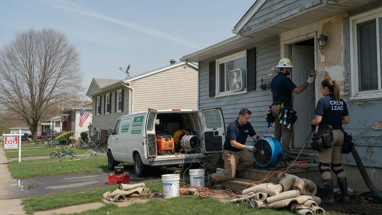 Flood Cleanup in Wheatland, PA near me